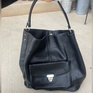Banana republic leather purse